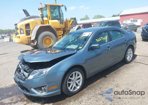 2012 Ford Fusion Sel из США, поврежденный, VIN 3FAHP0JA8CR245421